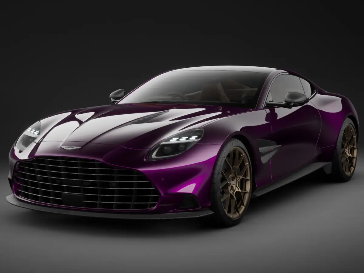 Aston Martin Vanquish Storm Purple